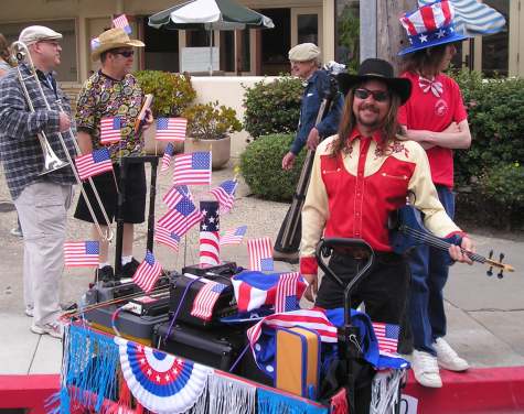 Mariachi band in the parade